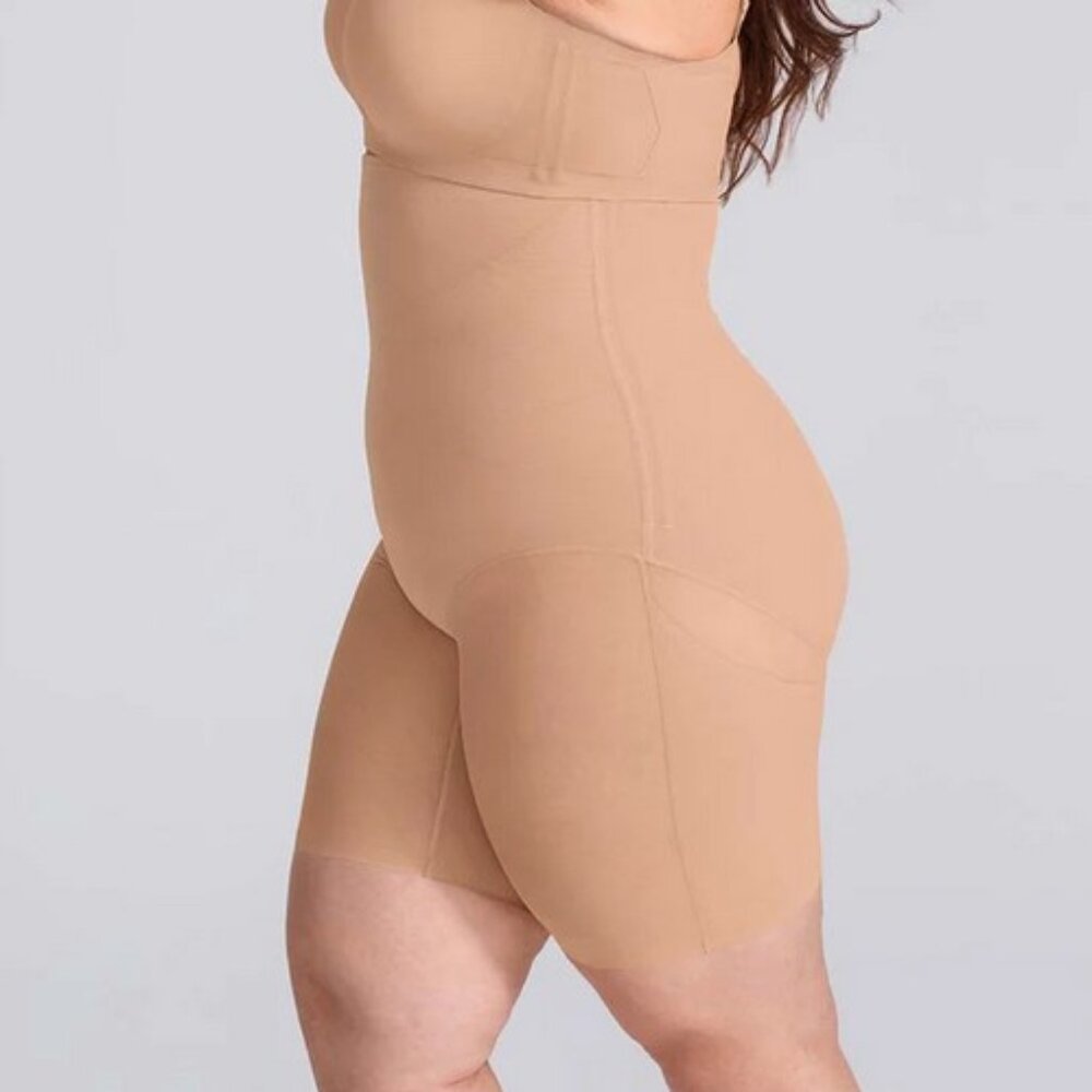 HoneyLove SculptWear SuperPower Short in Sand Nude, 2X